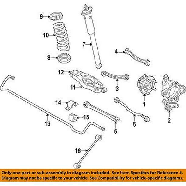 Genuine Chrysler 4897460AB Suspension Absorber Package Genuine Chrysler 4897460AB Suspension Absorber Package
